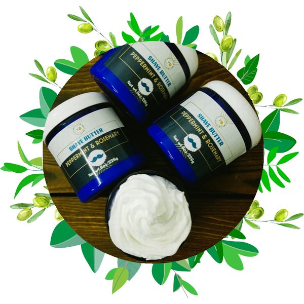 Peppermint & Rosemary Shave Butter