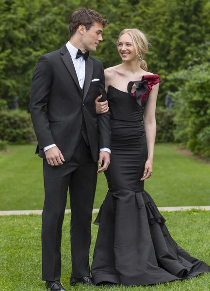 IKE BEHAR EVENING BLACK 'HENRY' TUXEDO C1080