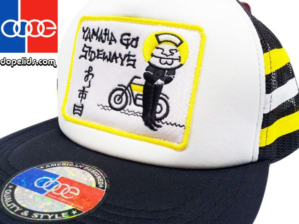 smartpatches Yamaha Vintage Style Motorcycle Trucker Hat