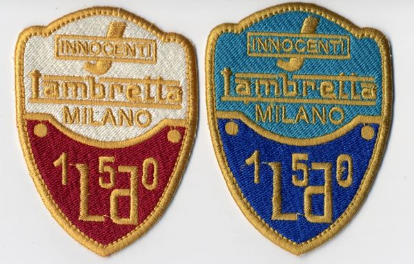 Vintage Style Lambretta LD Patch 7cm