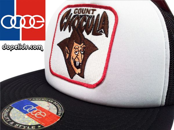 smartpatches Count Chocula Cereal Vintage Style Trucker Hat