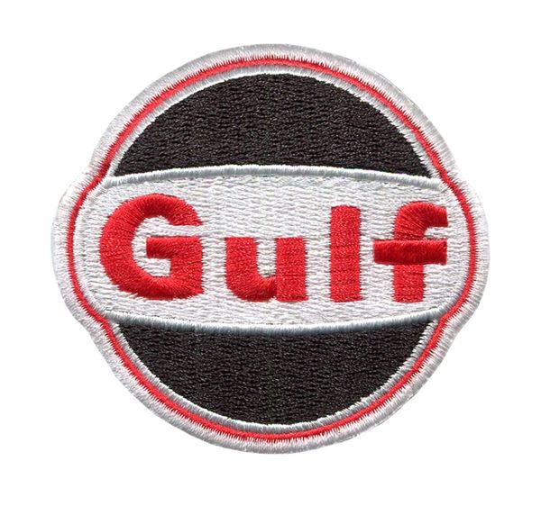 Gulf Oil Patch 7cm Special Black and Red