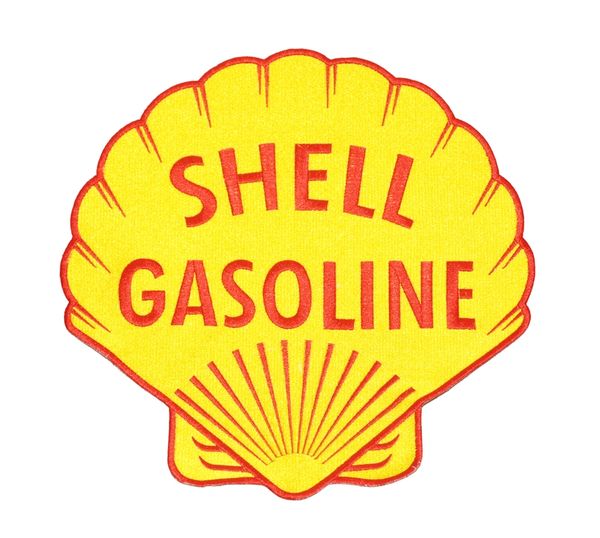 Vintage Oil Gasoline XXL Vintage Style Patch 30cm (8cm also available)