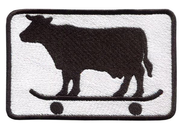 Skater Cow Skater Patch 9.5cm x 6.5cm
