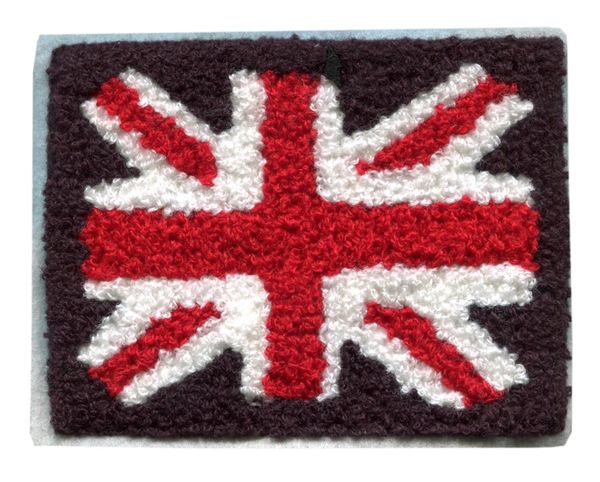 Extra Large Chenille Union Jack Patch (13cm x 10cm)