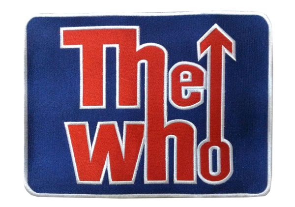 XXL Vintage Style "The Who" Rock Patch 30cm