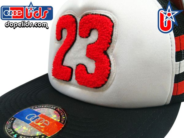 smARTpatches Truckers "23" Chenille 23 Vintage Style Trucker Hat