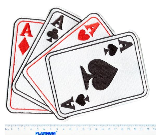 ACES Patch XL 4 ACES Poker 24cm x 18cm