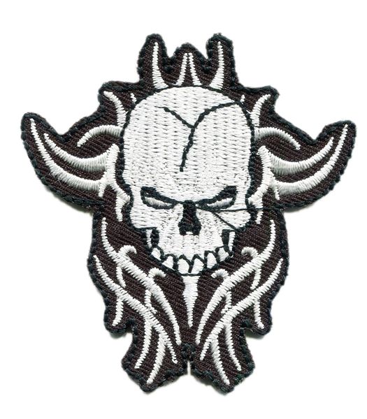 Skull Patch Tribal 6cm