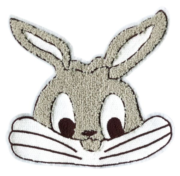 Extra Large Chenille Bunny Rabbit Patch (23cm)