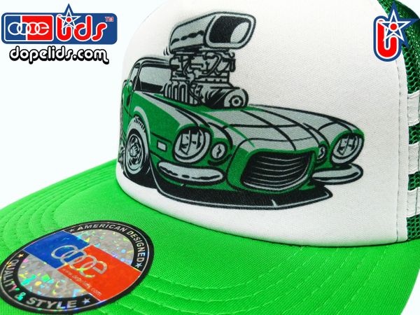 smARTpatches Truckers 79eighty Vintage Style Hot Rod Trucker Hat