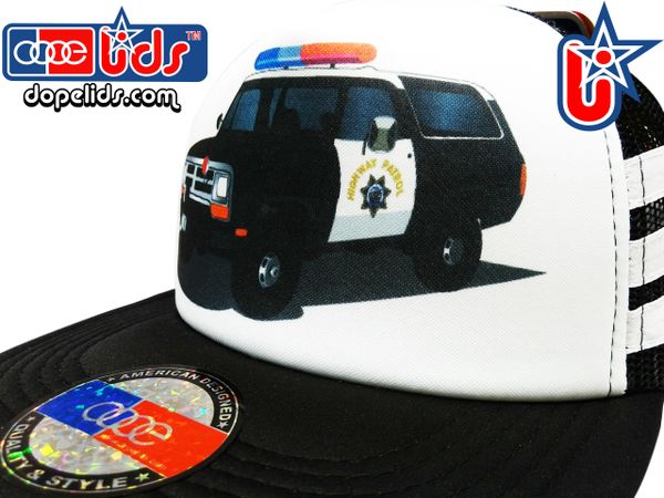 smARTpatches Truckers 79eighty Police Car Truck Vintage Style Trucker Hat