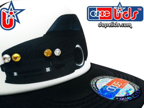 smARTpatches Truckers M3 e30 Rhinestone Headlights Trucker Hat