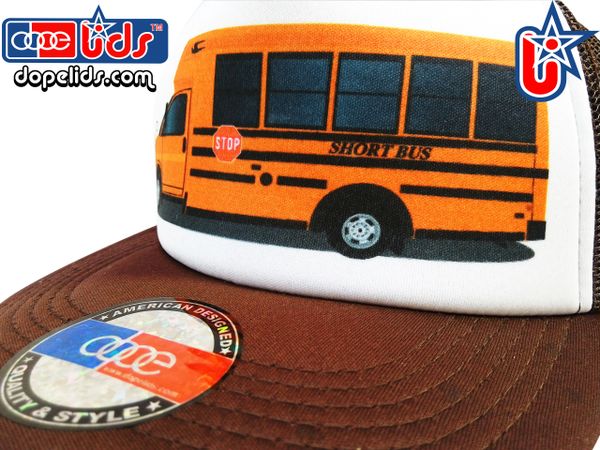 smARTpatches Truckers 79seventy Short School Bus Trucker Hat