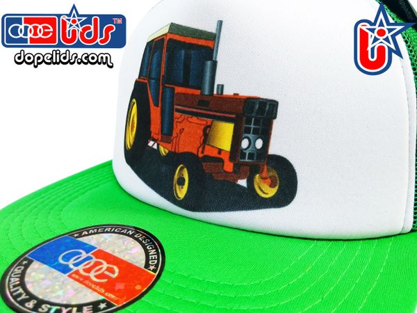 smARTpatches Truckers 79eighty Tractor Vintage Style Trucker Hat