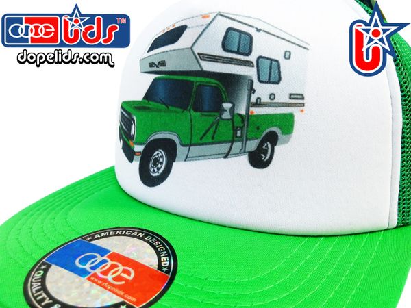 smARTpatches Truckers 79seventy Pickup Camper Trucker Hat