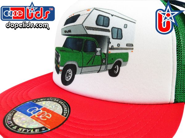 smARTpatches Truckers 79seventy Pickup Camper Trucker Hat