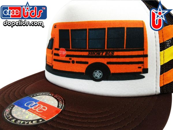 smARTpatches Truckers 79eighty Short School Bus Trucker Hat