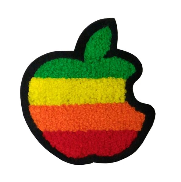 Chenille Apple Patch (10cm)