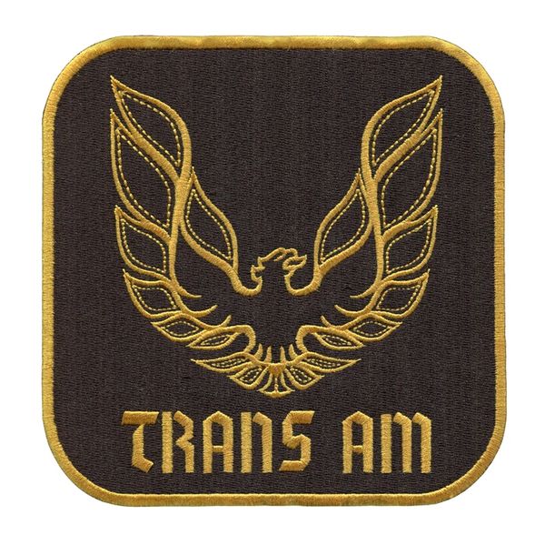 Trans Am Vintage Style XL Patch 15cm x 15cm