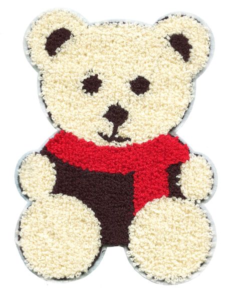 Teddy Bear Patch Chenille 20cm