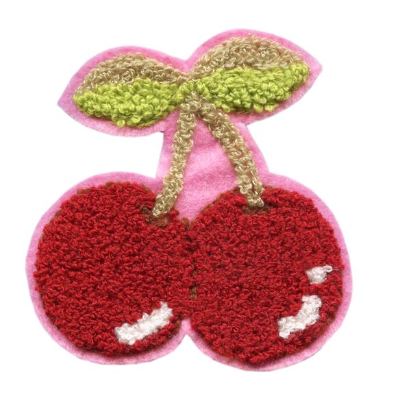 Chenille Cherry Patch (10cm)