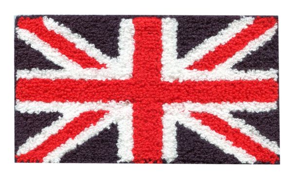 Chenille Union Jack British Patch XL (18cm)