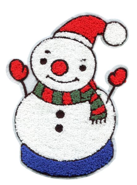 Snowman Patch Christmas Extra Large XXL 23cm