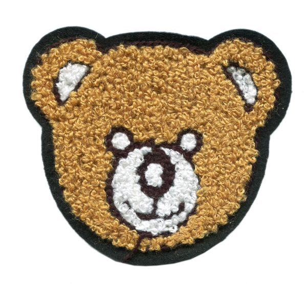 Teddy Bear Patch Chenille 8cm