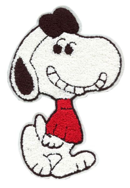 Extra Large Chenille Snoopy Dog Patch (26cm)