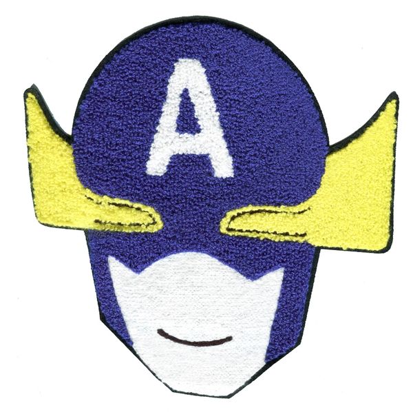 Captain America Patch Extra Large Chenille (21.5cm)