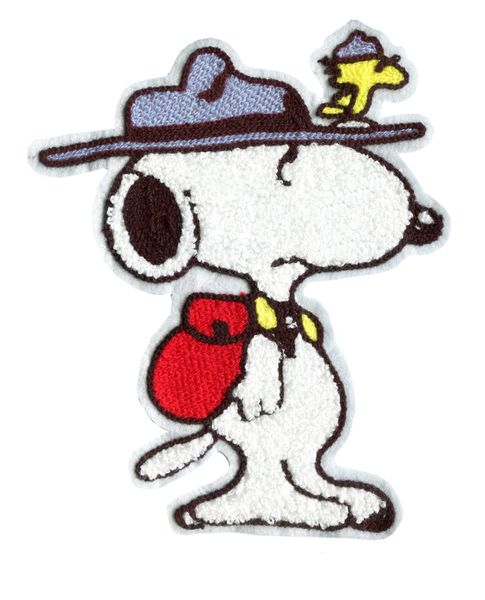 Extra Large Chenille Snoopy Scout Dog Patch (21cm)