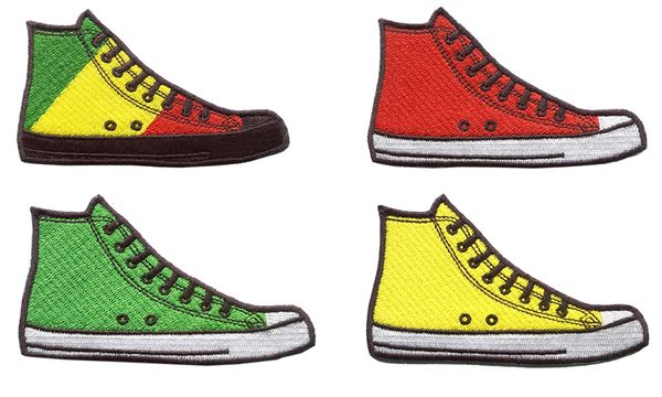 Vintage Style Hi Top Basketball Star Sneaker Shoe 9.5cm All Colors Available Inside