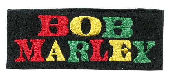 Bob Marley Rasta Patch 13cm