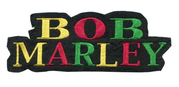 Bob Marley Rasta Patch 13cm