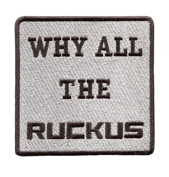 Honda Ruckus "Why All The Ruckus" Patch 9cm x 9cm