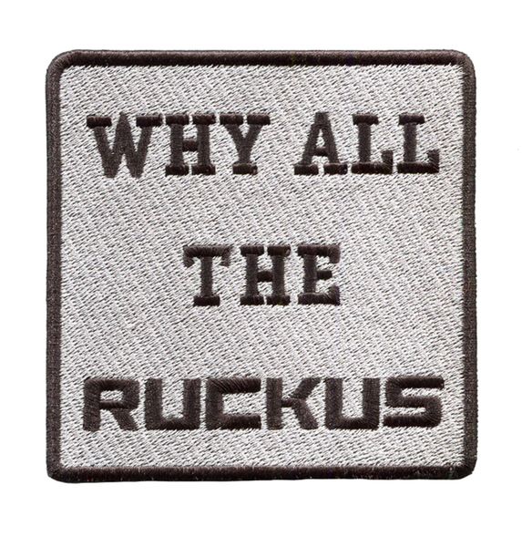 Honda Ruckus "Why All The Ruckus" Patch 9cm x 9cm