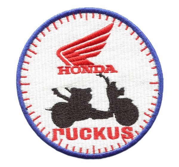 Honda Ruckus Patch Blue 8cm