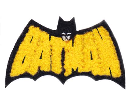 Chenille Batman Patch 9cm