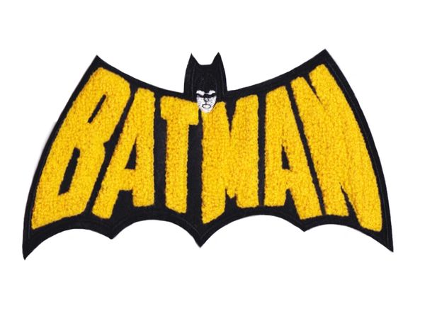 Chenille Batman Patch 23cm