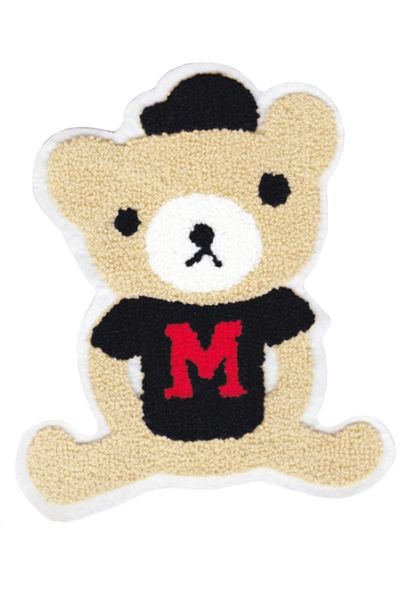Extra Large Chenille Teddy Bear Patch (20cm)