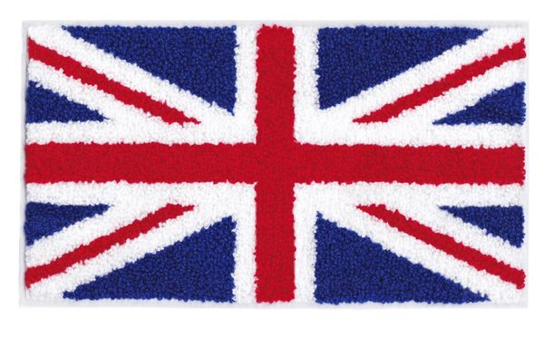 Extra Large Chenille Union Jack British Patch XXL (29.5cm)
