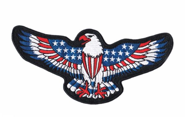 XL American Eagle Patch Biker Motorcycle USA Patch 20cm