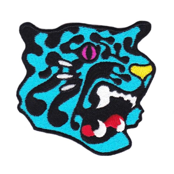 Blue Panther Patch 8cm