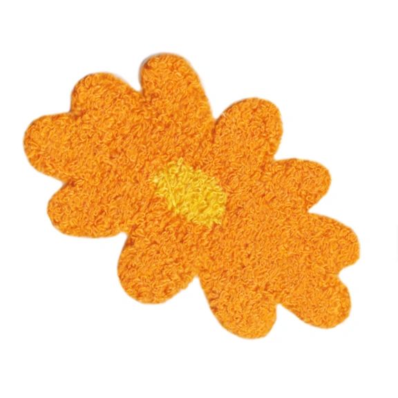 Cute Chenille Flower Patch 10.5cm