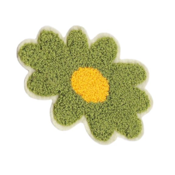 Cute Chenille Flower Patch 10.5cm