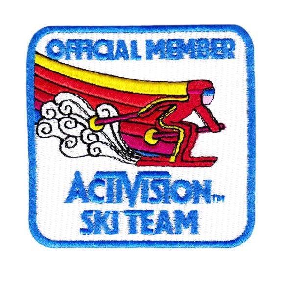 Cool Vintage Style Ski Patch Skiing 8cm