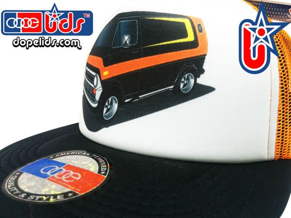 smARTpatches Truckers 79seventy 70's Custom Van Trucker Hat