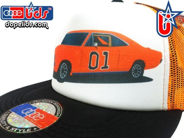 smARTpatches Truckers 70's Duke Boys Dukes General Lee Trucker Hat