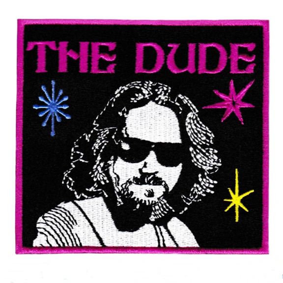 Large "The Dude" Bowling Patch 10.5cm